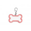 Sublimation Dog Tag (Pink Edge,3*4.5cm)(10/pack)